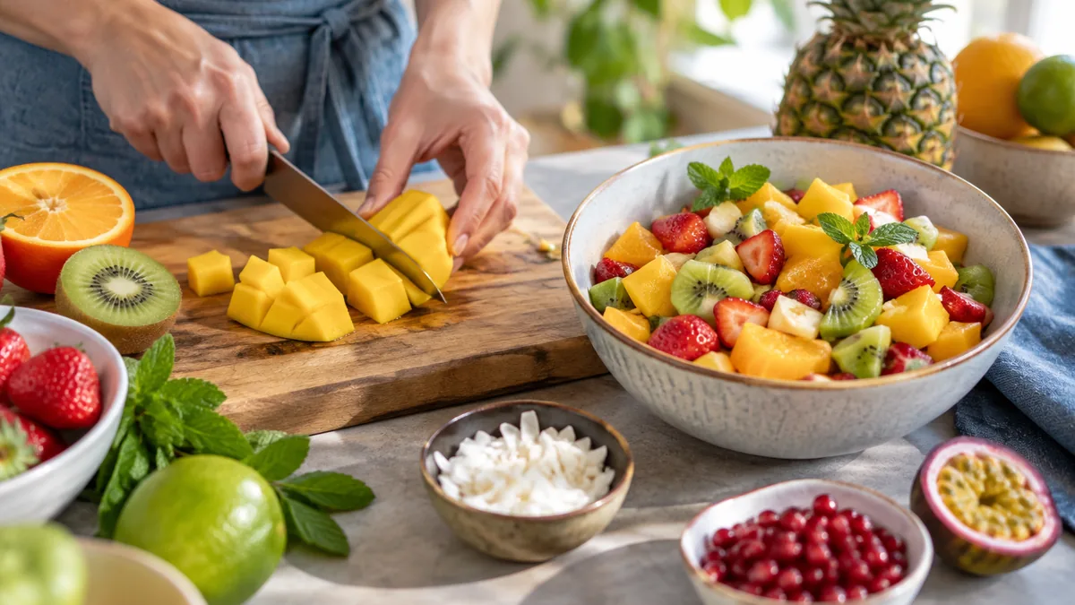 recette fruitée : Mettez le soleil dans vos assiettes !