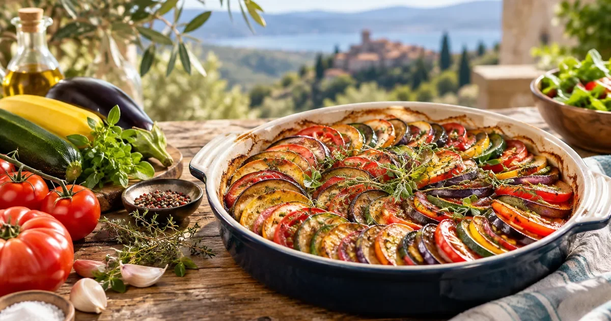 Le tian de légumes provençal, un plat du soleil léger et parfumé