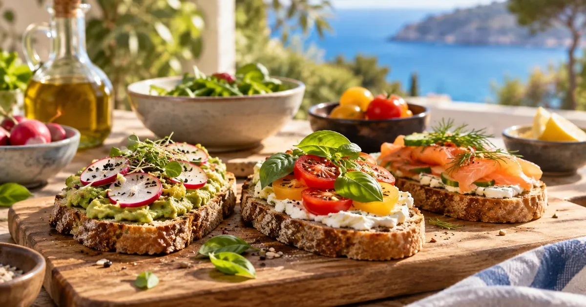 Tartine de tomate à la sardine, un repas simple, rapide et équilibré