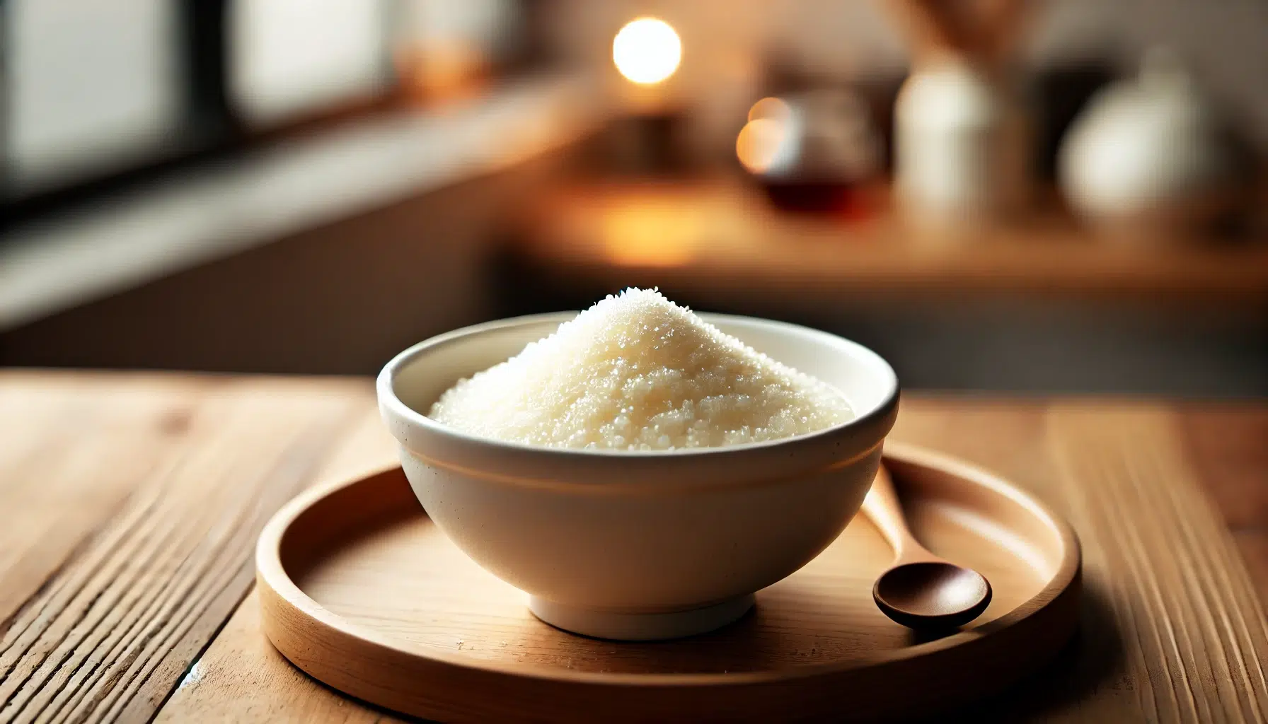 bol de semoule, aliment sans résidu