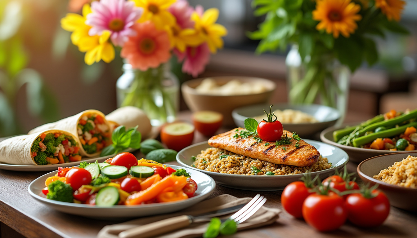 découvrez cinq idées de repas rapides et équilibrés qui raviront toute la famille. préparez des plats savoureux et nutritifs en un rien de temps, avec des recettes simples et délicieuses pour des repas équilibrés au quotidien.